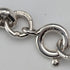 British vintage sterling silver azuki chain necklace 56cm 28.2g CC